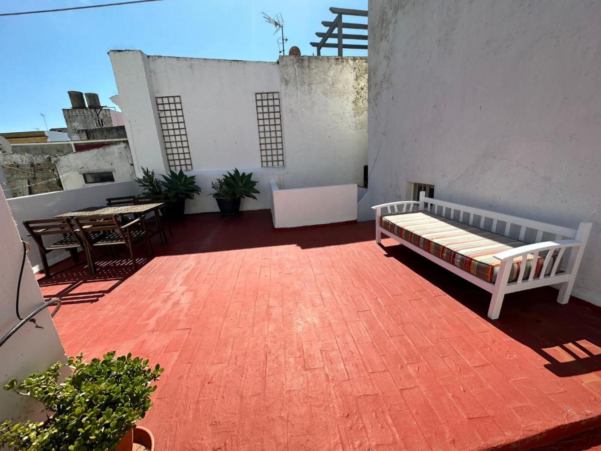 Apartment In Old Town With Roof Terrace And Fibre, Tarifa Extérieur photo